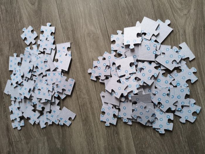2 Puzzles complets 48 pièces Reine des neiges - photo numéro 3
