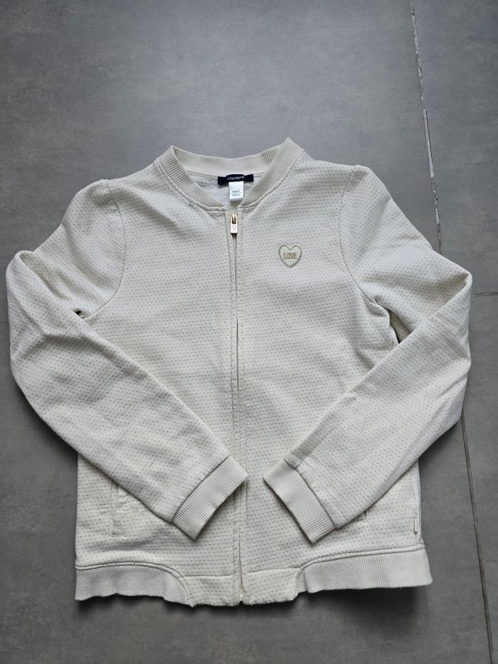 Veste ( gilet ) okaidi doublée neuve 10 ans