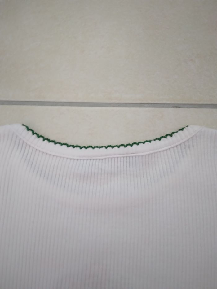 T-SHIRT blanc- 8 ans - photo numéro 7