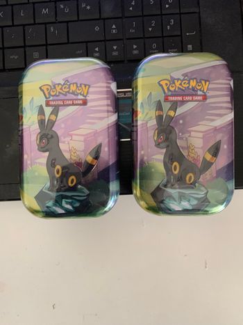 2 mini tin évolutions prismatiques noctali