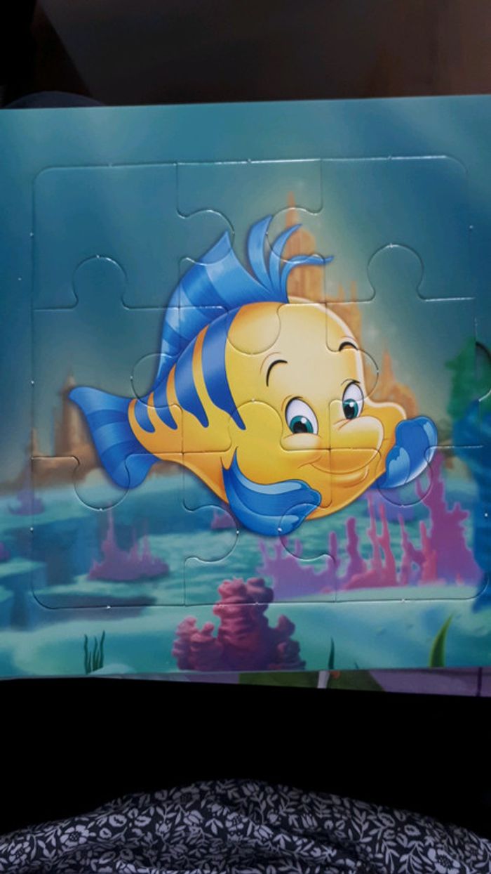 Livre puzzle Disney - La petite sirène - photo numéro 5