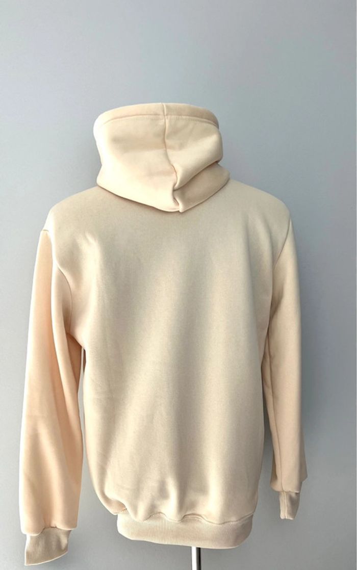 Pull/sweat à capuche Miami beige pour homme en taille L - photo numéro 4