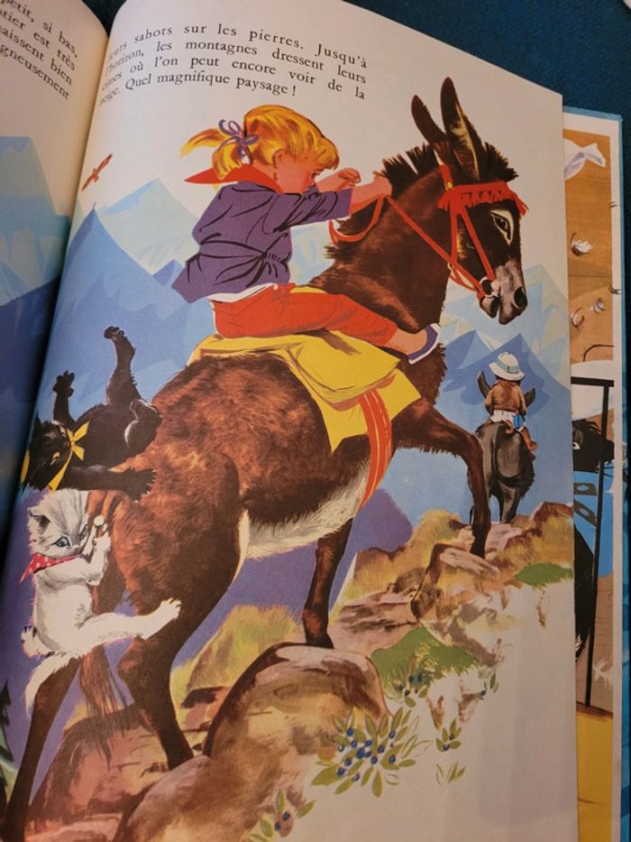 1962 Livre ancien Les Vacances de Caroline Grands Albums Hachette Pierre Probst collection - photo numéro 7