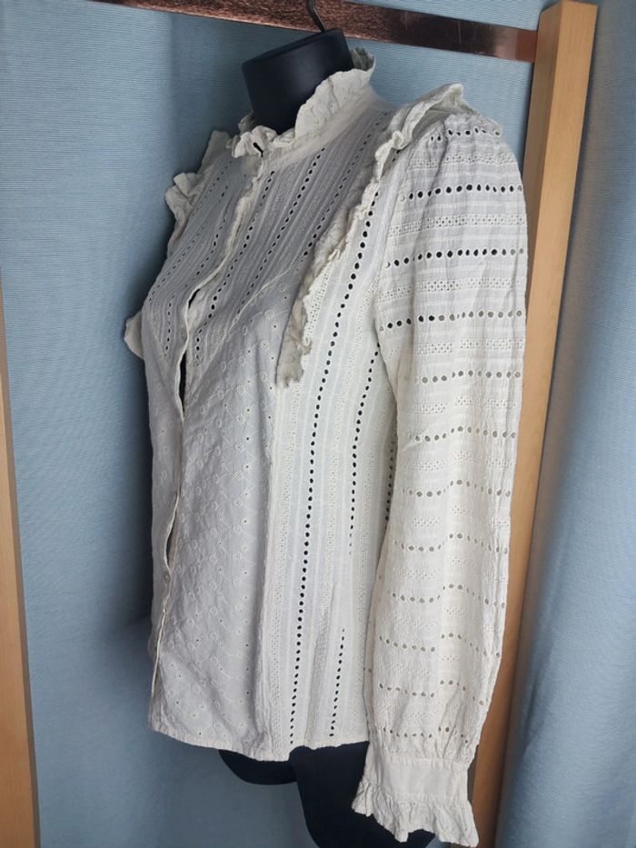 Balzac blouse chemise T 36/38 en tbe - photo numéro 10