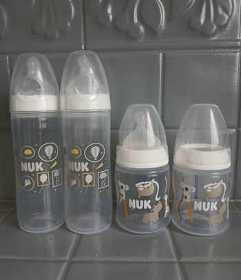 Lot biberons NUK neufs