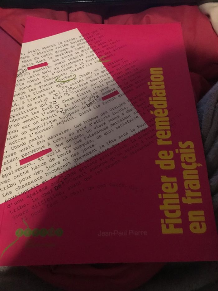 Fichier de remédiation en français