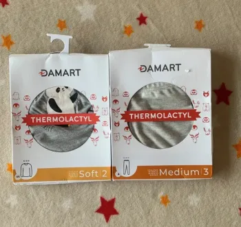 Ensemble Tee-shirt et Leggings Thermotactiles Damart Mixte Gris 4 ans Neufs Valeur 32 €