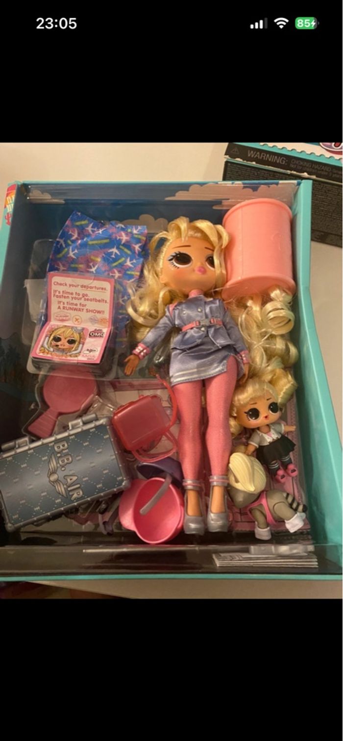 L.O. L. Surprise! OMG World Travel Poupée Mannequin - Fly GURL – avec 15 Surprises - photo numéro 8