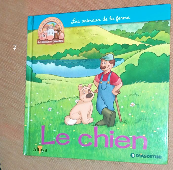 Livre des animaux de la ferme " le chien"
