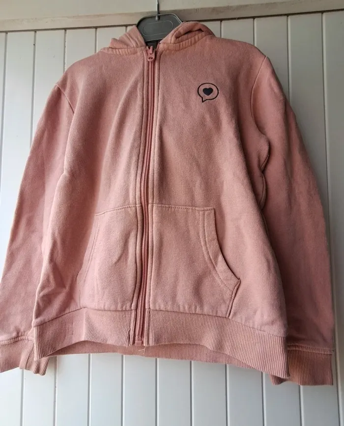 Veste zippée taille 8ans