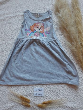 Robe pat patrouille 5 - 6 ans