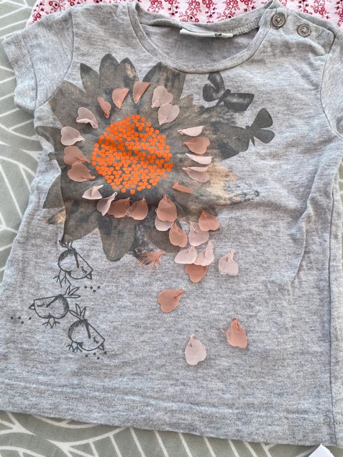 Lot de 4 tee-shirt 12 mois - photo numéro 6