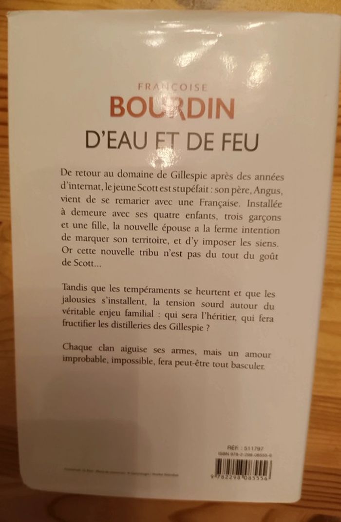 D eau et de feu. F Bourdin - photo numéro 2