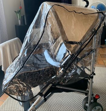 Poussette canne tout équipée