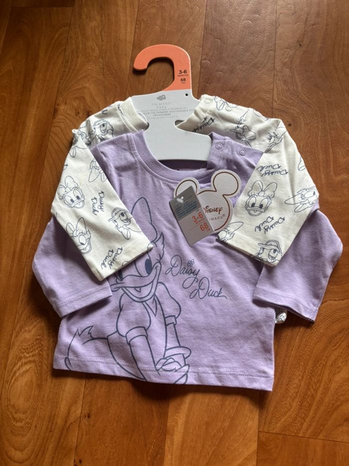 Lot de 2 tee shirt Disney
