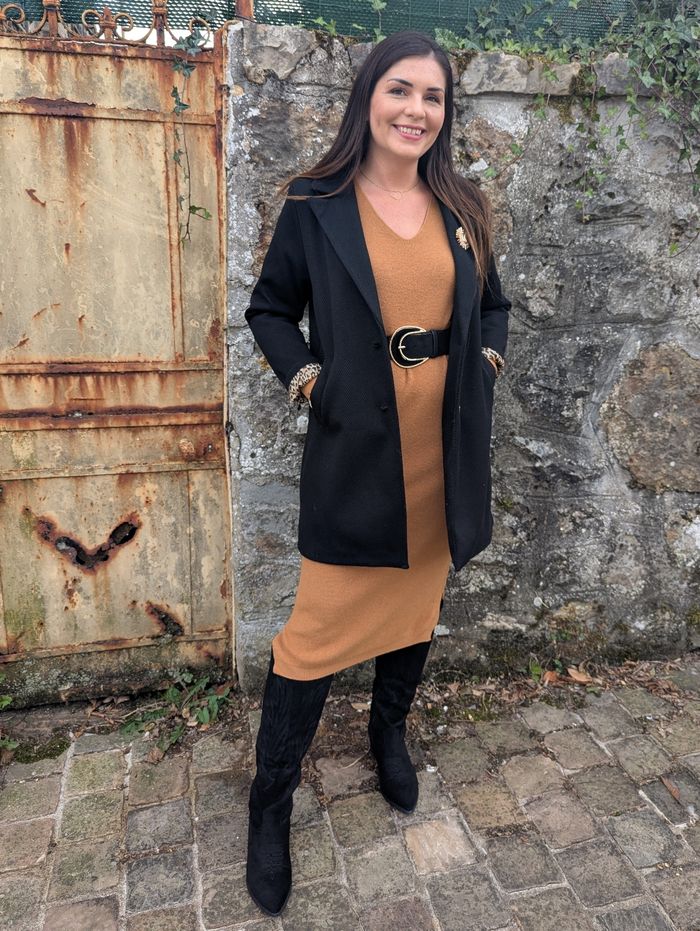 Manteau caban Stockholm noir
Taille S (taille petit) - photo numéro 3