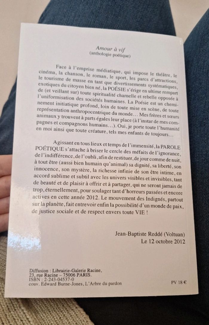 Livre love on the edge en français amour a vif - photo numéro 2
