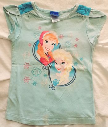 T-shirt fille 4-5 ans / La reine des neiges - Disney