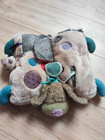 Lot peluches d'éveil moulin roty