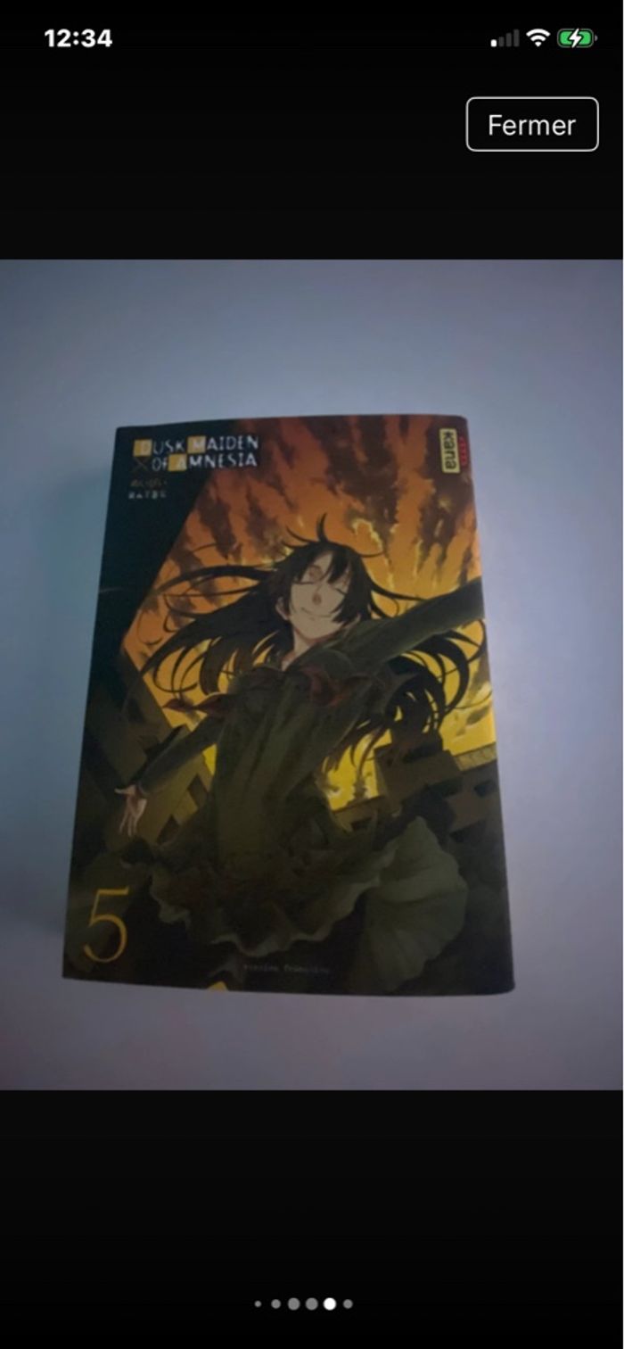 Manga dusk maiden of amnesia lot de 5 - photo numéro 7