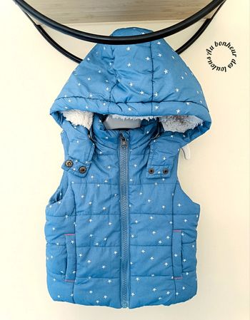 2 ans doudoune sans manche sergent major ( intérieur polaire) 92 cm