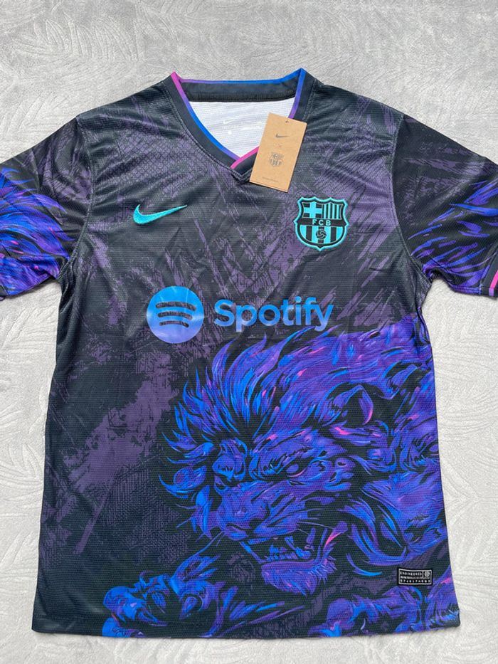 Maillot concept foot Barça noir taille S