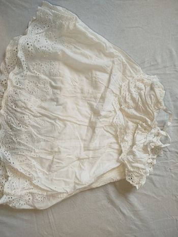 Robe blanche 24 mois