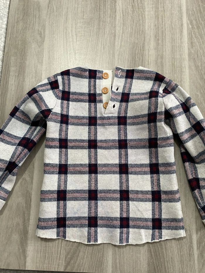 Pull à carreaux kiabi 36 mois - photo numéro 5