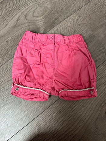 Short Okaidi 12 mois