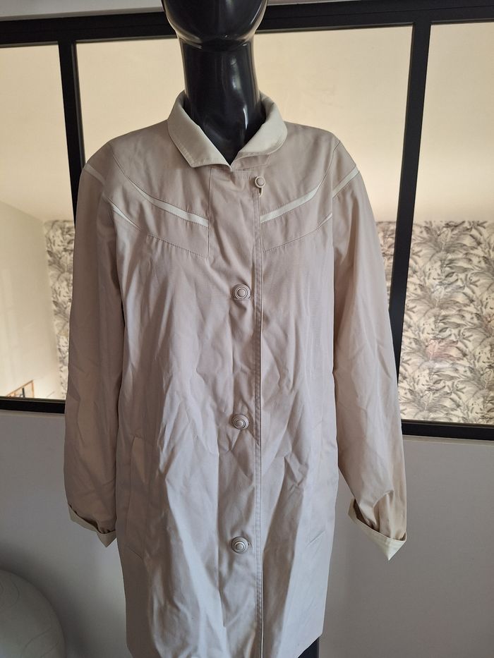 Trench beige vintage 40 - photo numéro 5