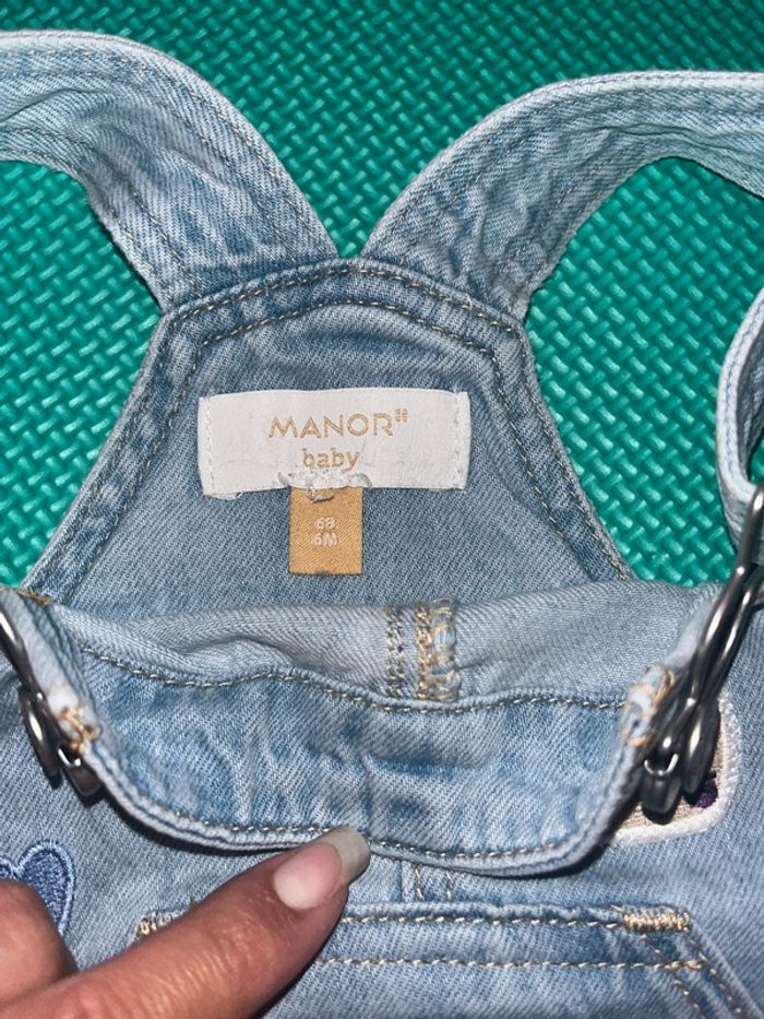Robe en jeans Manor Baby 6M - photo numéro 2
