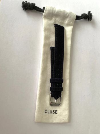 Bracelet de montre Cluse en velours