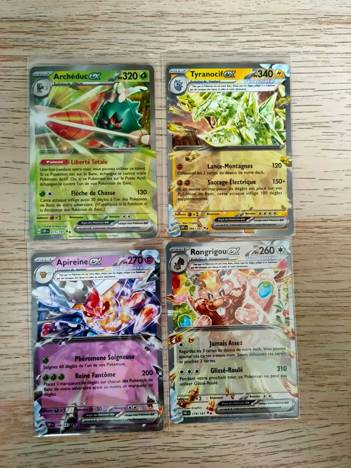 Flammes Obsidiennes -lot ou unité-