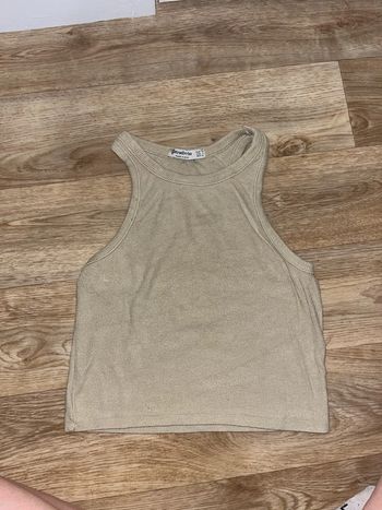 Crop top beige