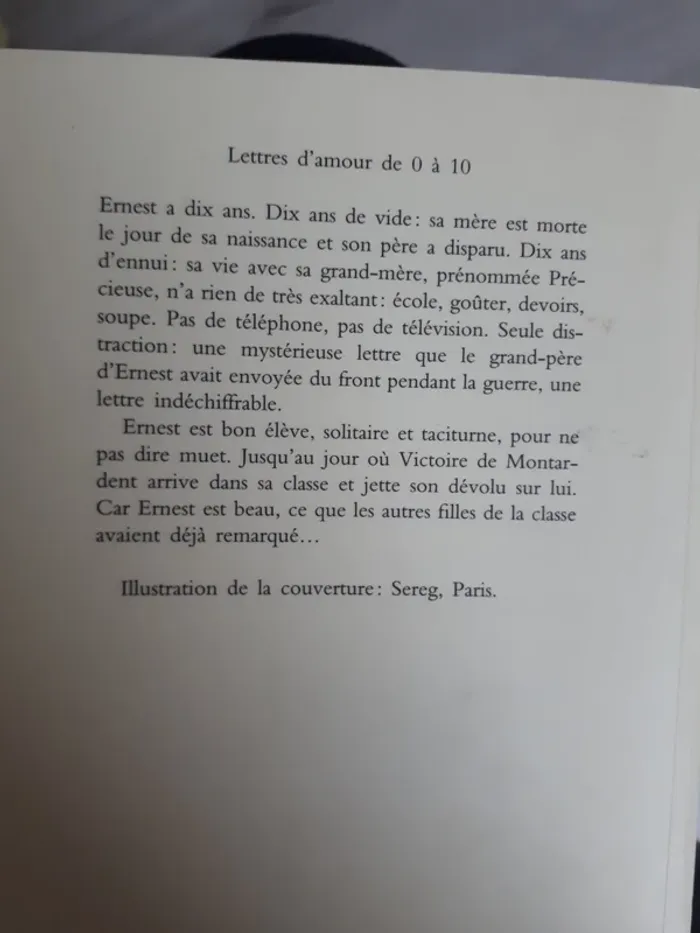 Lettres d'amour de 0 à 10 - photo numéro 2