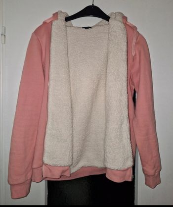 Veste polaire rose