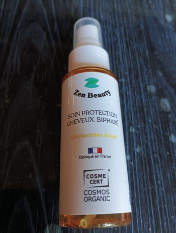 Soin protection cheveux biphasé