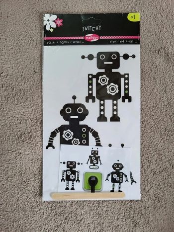 Autocollants robots