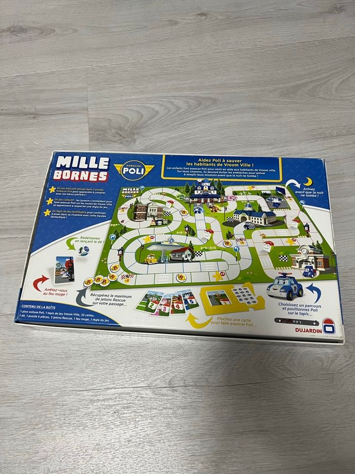 Mille bornes Robocar Poli Dujardin