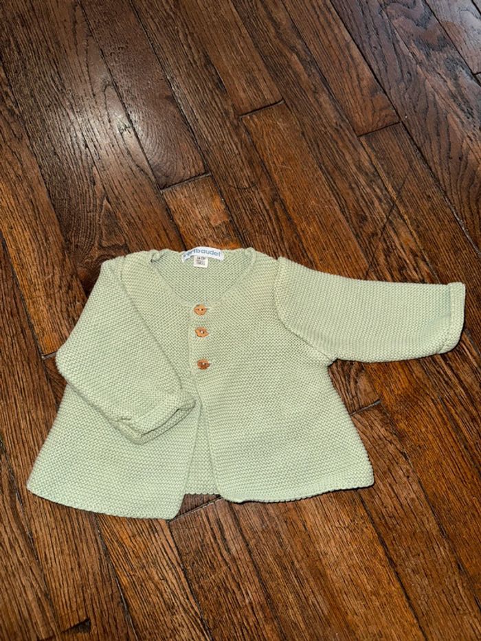 Gilet maille vertbaudet 1 mois