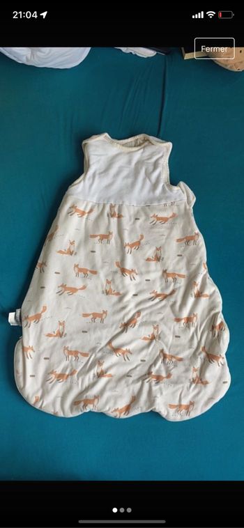 Gigotteuse sans manches bebe