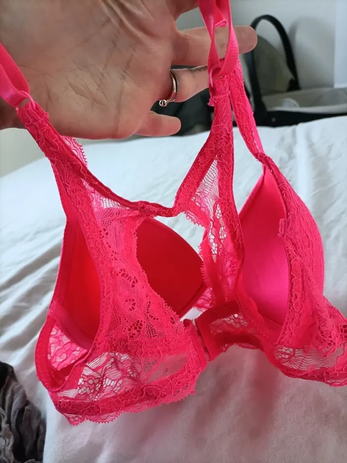 Soutien gorge Rose Etam 85D - photo numéro 3
