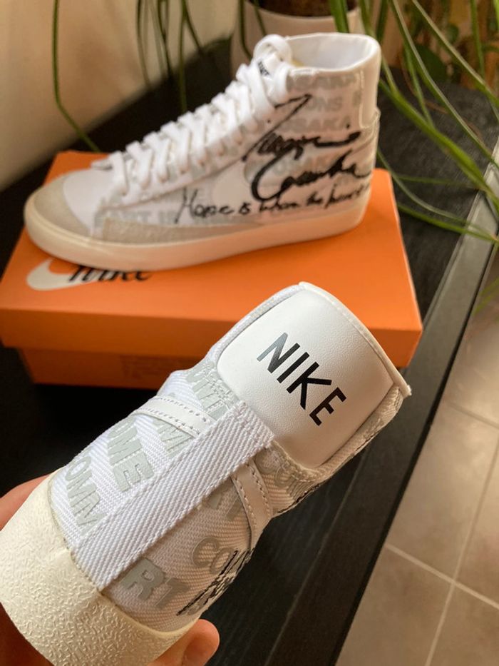 Baskets Basses Femme Nike Blazer Mid Comme des Garçons x Naomi Osaka - Taille 39 - photo numéro 4
