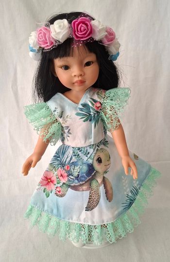 Robe pour la poupée paola reina