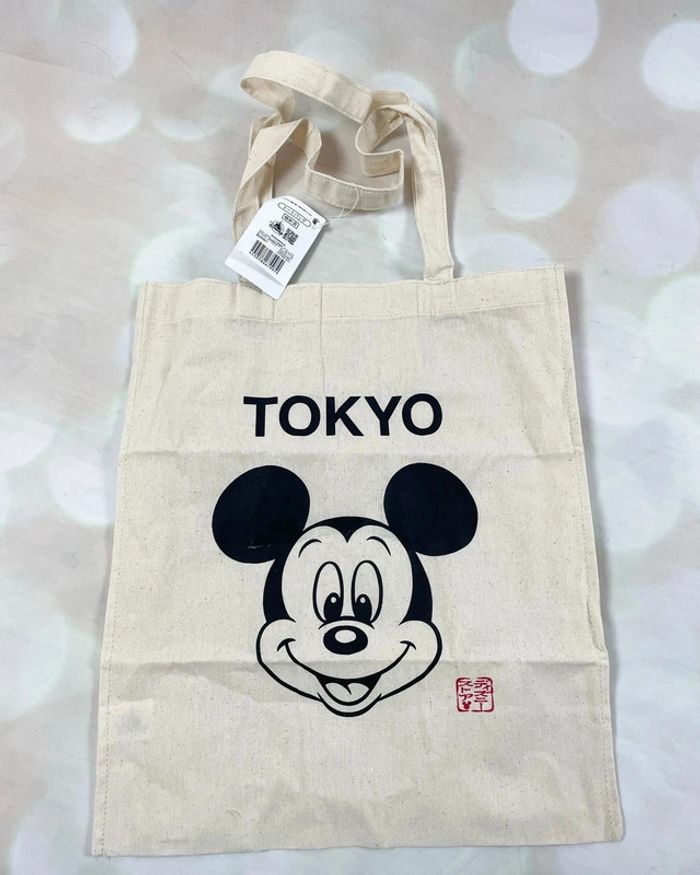 Tote Bag Disney Store Japon - Tokyo Mickey Mouse - photo numéro 2