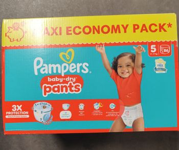 Couches Pampers baby-dry pants
