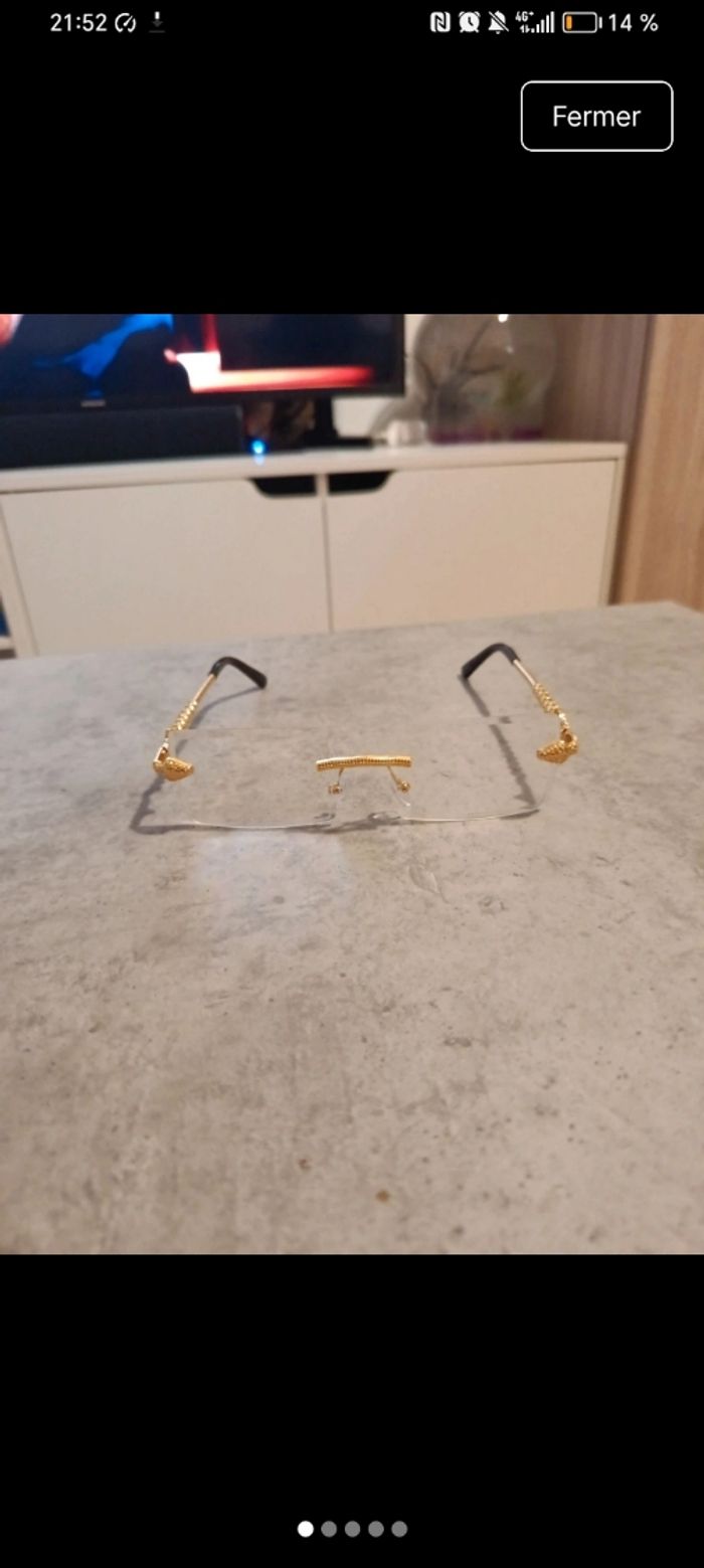 lunettes style cartier neuf