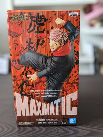 Figurine Jujutsu Kaisen - Itadori Yuji Maximatic - Banpresto