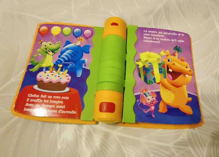 Livre interactif l'anniversaire d'elefun - photo numéro 3