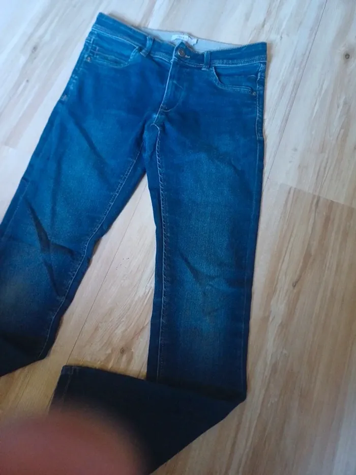 Jeans skinny taille réglable 11 ans - photo numéro 2